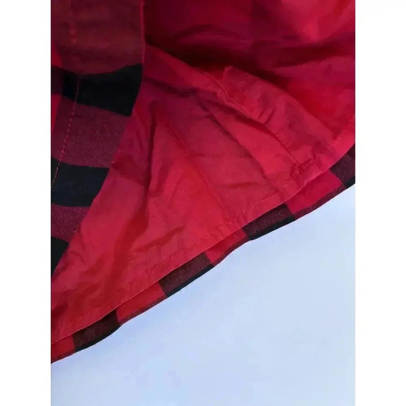 Gap Kids Mixed Media Ribbed Turtleneck And Buffalo Plaid Dress - Picture 6 of 6